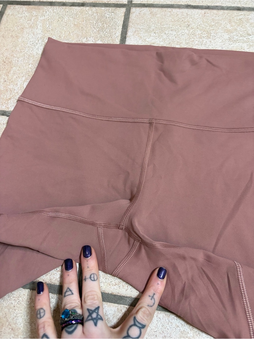 NWOT Lululemon Wunder Train High-Rise Short 6" (Spiced Chai) Size 10 - Picture 6 of 8